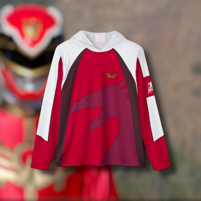 Goseiger Alata Hoodie (Full Print) Lightweight, Breathable, workout, pull over, fitness Hoodie Super Sentai Custom
