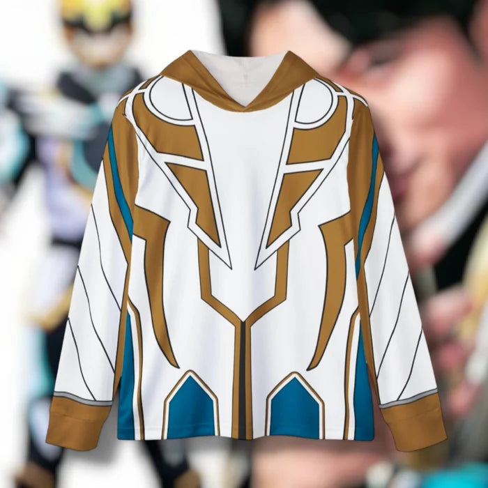 Super Sentai Inspired Gozyuger Costume GozyuPolar robe style hoodie