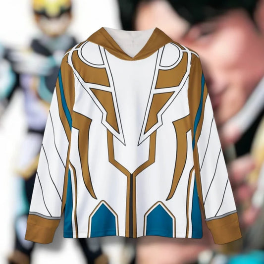 Super Sentai Inspired Gozyuger Costume GozyuPolar robe style hoodie