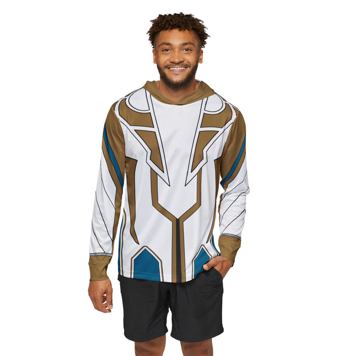 Gozyuger GozyuPolar  Hoodie (Full Print) Lightweight, Breathable, workout, pull over, fitness, Super Sentai Custom