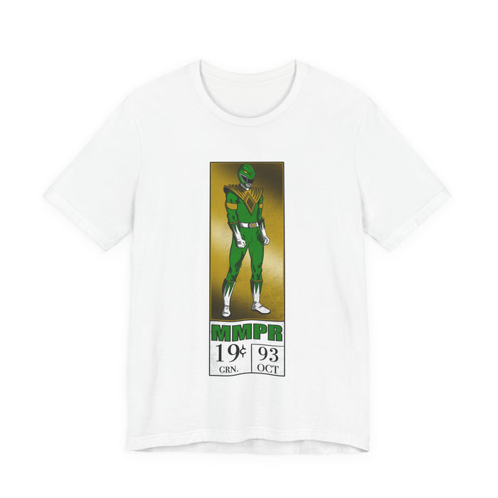 Green Ranger Corner Box Tee Super Sentai T Shirt Custom Graphic Art Cosplay Shirts Rangers Retro Vintage 90s