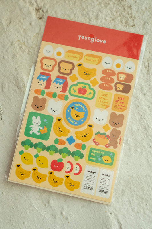 Grocery Day Sticker Sheet