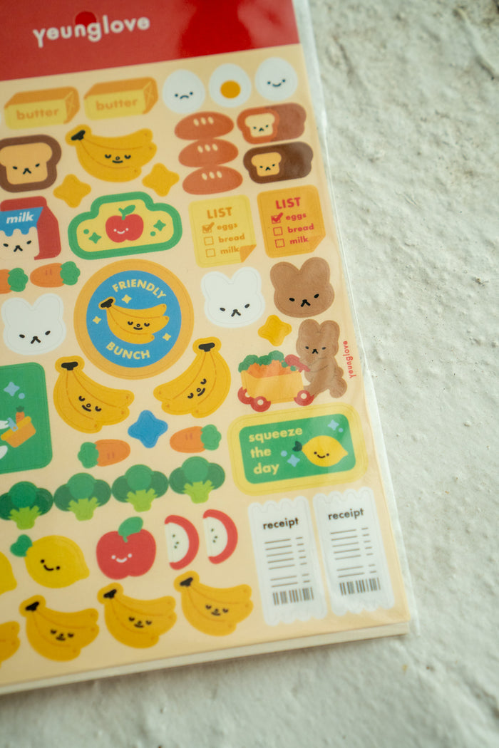 Grocery Day Sticker Sheet
