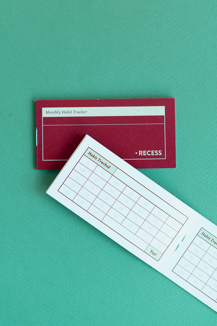 Habit Tracker Mini Booklet