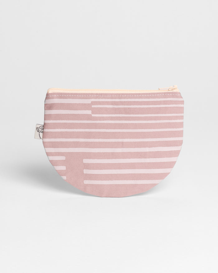 Half Round Pouch - Arco Mocha Mousse
