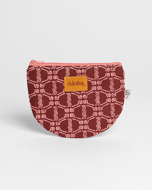Half Round Pouch - Mod Volcano Cocoa