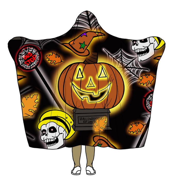 HALLOWEEN TOWN blanket