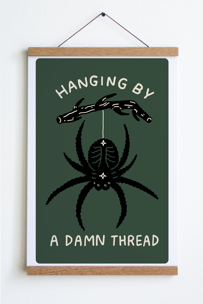 Hanging by a Thread Print