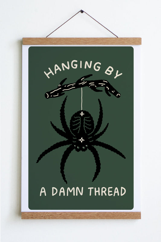 Hanging by a Thread Print