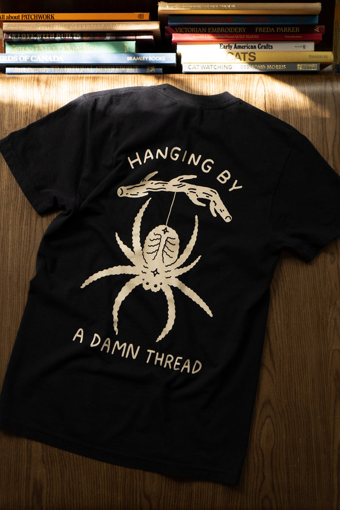 Hanging by a Thread T-Shirt | Black