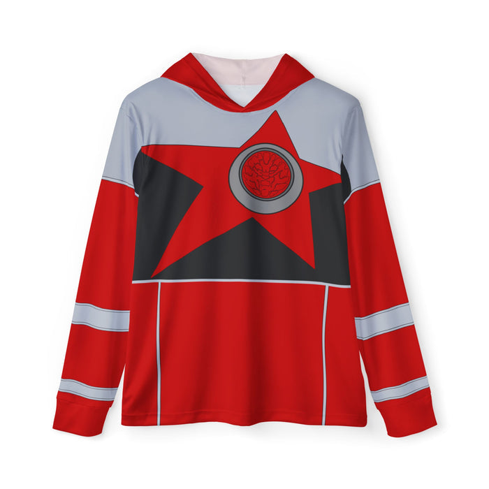Hebitsukai Red Ranger Hoodie (Full Print) Super Sentai Custom Lightweight, Breathable, workout, pull over, fitness Hoodie