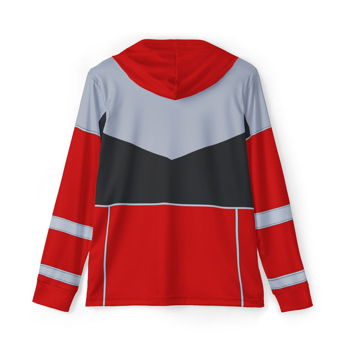 Hebitsukai Red Ranger Hoodie (Full Print) Super Sentai Custom Lightweight, Breathable, workout, pull over, fitness Hoodie