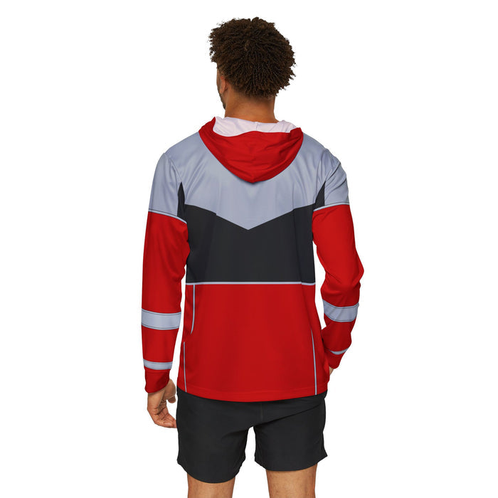 Hebitsukai Red Ranger Hoodie (Full Print) Super Sentai Custom Lightweight, Breathable, workout, pull over, fitness Hoodie
