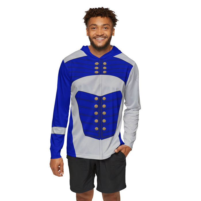Hebitsukai Silver Jacket Hoodie (Full Print) Super Sentai Custom Lightweight, Breathable, workout, pull over, fitness Hoodie
