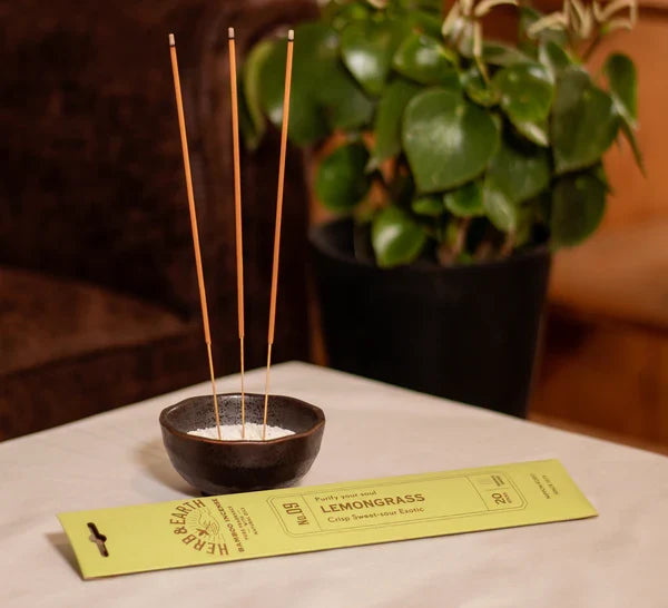 Herb & Earth Incense- Lemongrass