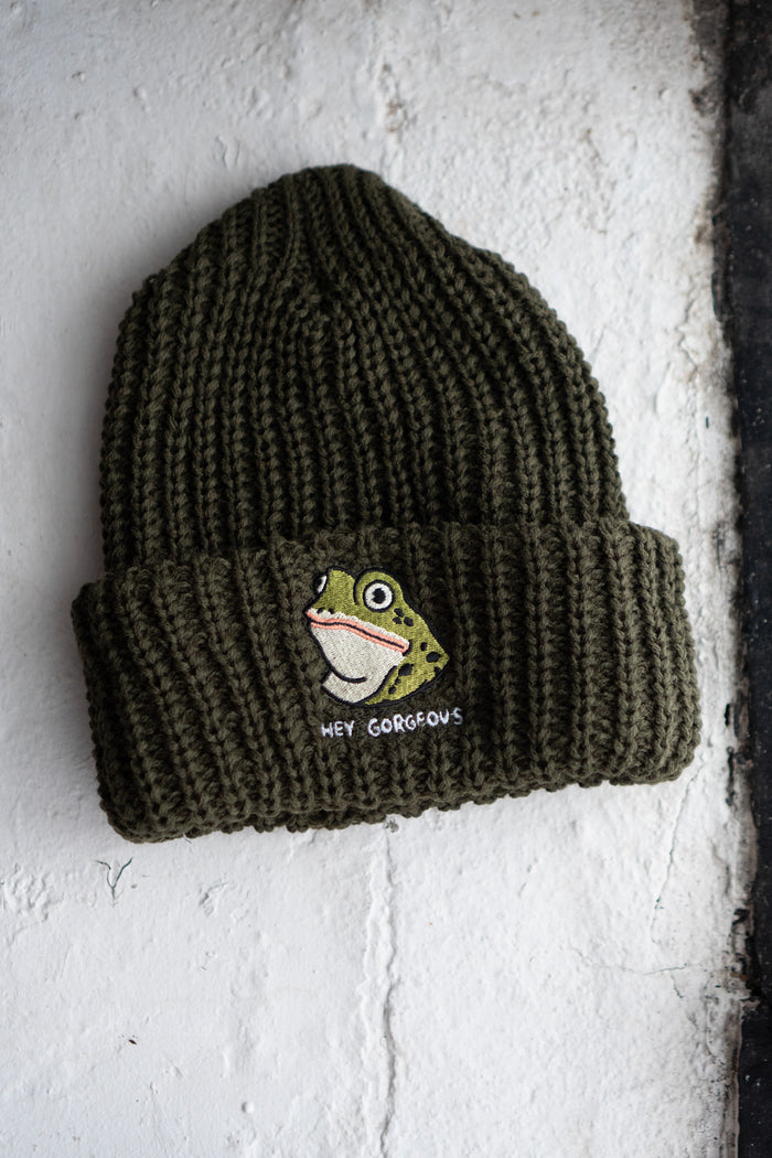 Hey Gorgeous Chunky Knit Beanie