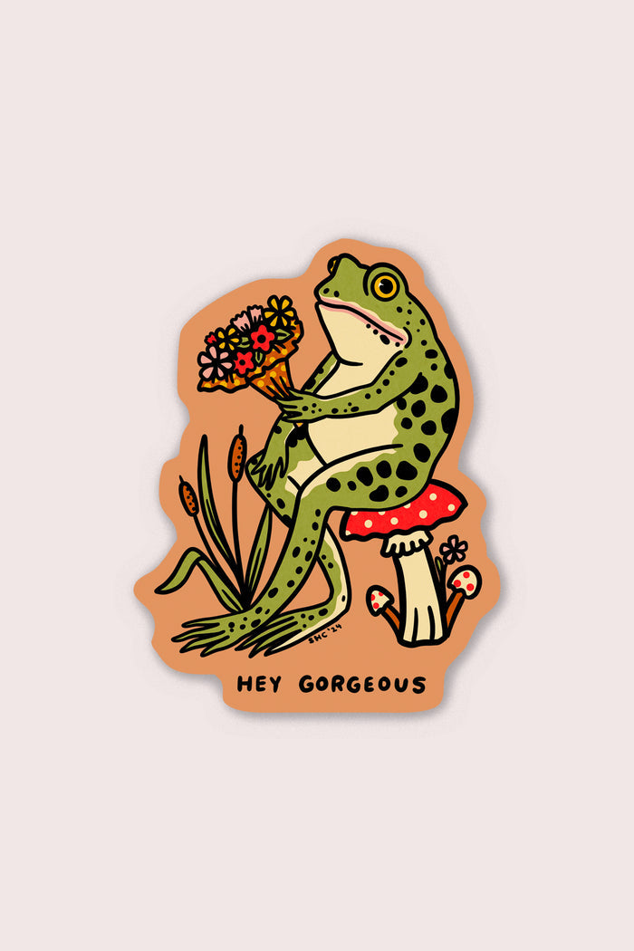 Hey Gorgeous Vinyl Sticker