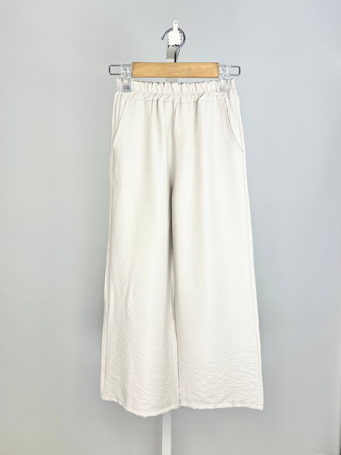 Hose im Leinen-Look für Mädchen