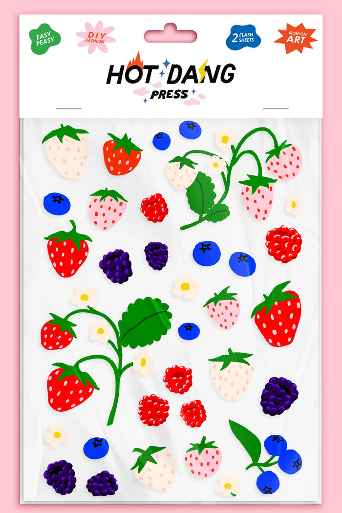 Hot Dang Press Iron-On Art Sheets