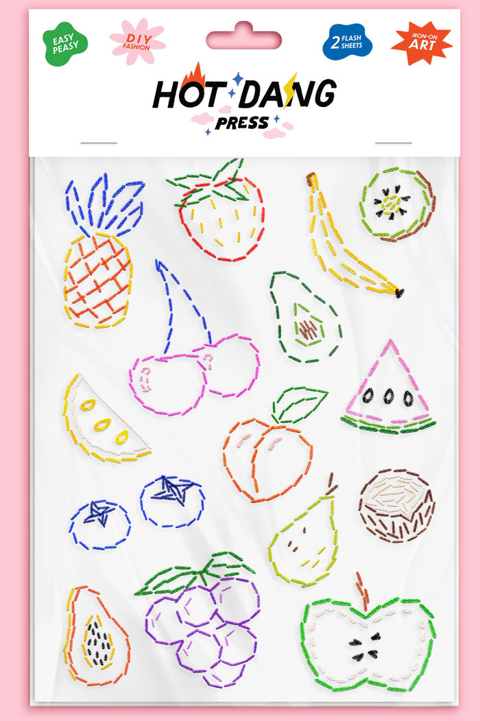 Hot Dang Press Iron-On Art Sheets