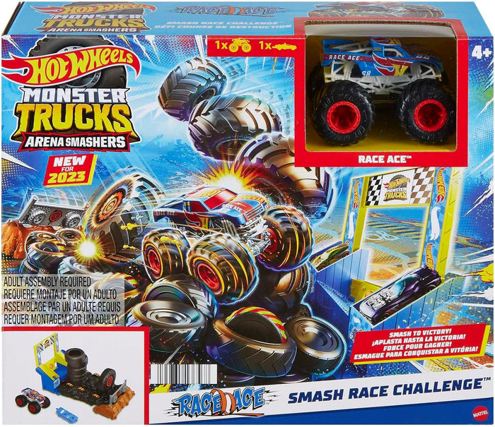 Hot Wheels Smash Race Monster Truck
