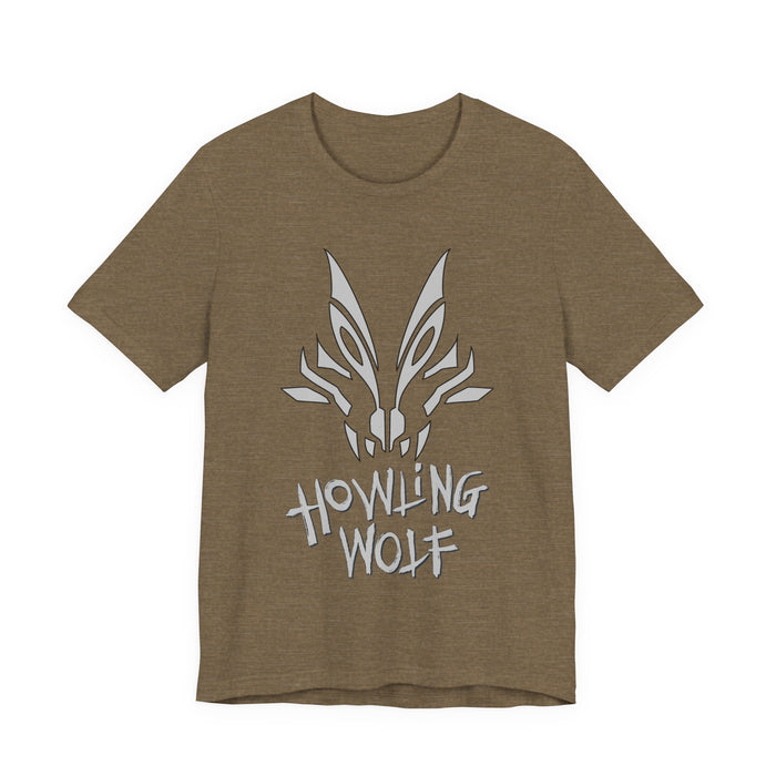 Howling Wolf Tee  Custom Graphic Art Cosplay Shirts Rangers Retro Vintage 90s