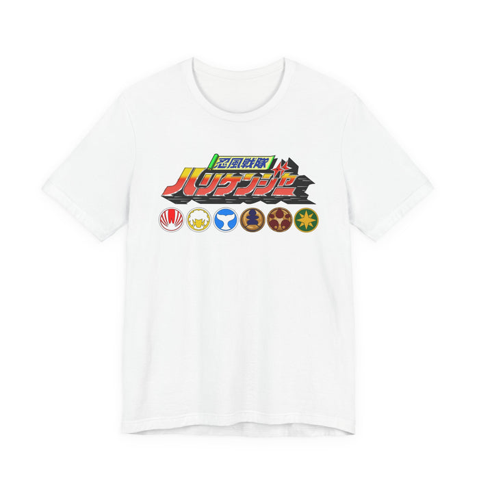 Hurricaneger Team Tee Super Sentai T Shirt Custom Graphic Art Cosplay Shirts Rangers Retro Vintage 90s