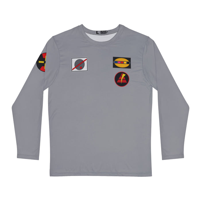 In Space Long Sleeve Shirt (Full Print) Custom Graphic Art Cosplay Shirts Rangers Retro Vintage 90s