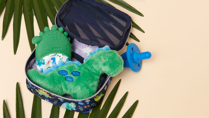 Itzy Mitt™ - Teething Mitt (Dino)