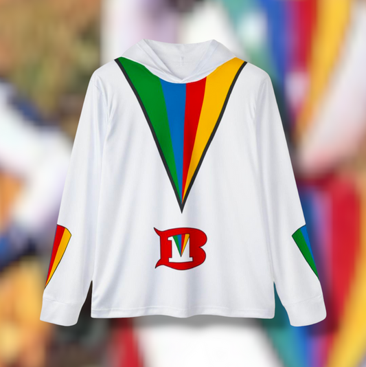 JAKQ Big One Hoodie (Full Print) Lightweight, Breathable, workout, pull over, fitness Hoodie Super Sentai Custom