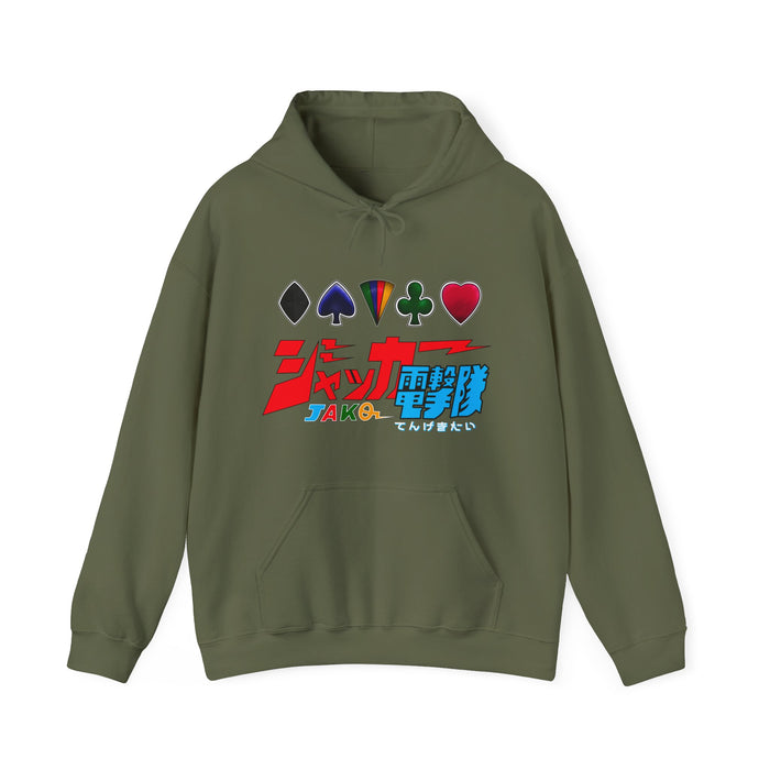 JAKQ Hoodie Super Sentai T Shirt Custom Graphic Art Cosplay Shirts Rangers Retro Vintage 90s