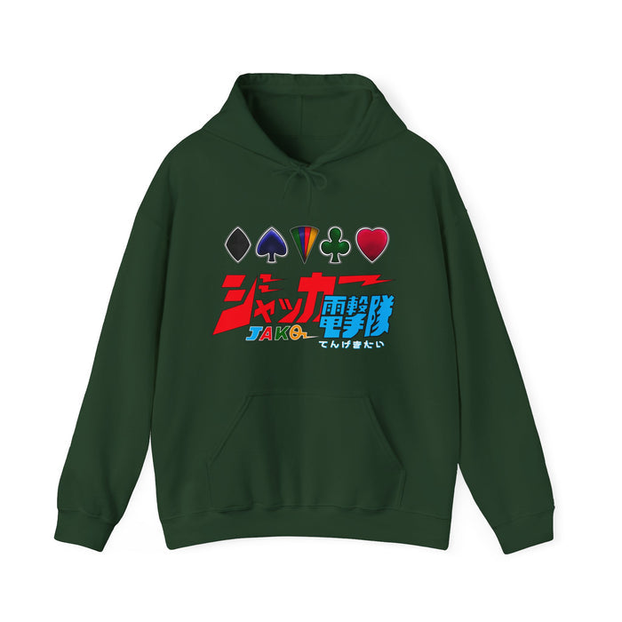 JAKQ Hoodie Super Sentai T Shirt Custom Graphic Art Cosplay Shirts Rangers Retro Vintage 90s