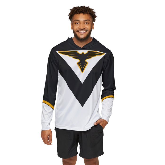 Jetman Black Condor Hoodie (Full Print) Lightweight, Breathable, workout, pull over, fitness Hoodie Super Sentai Custom