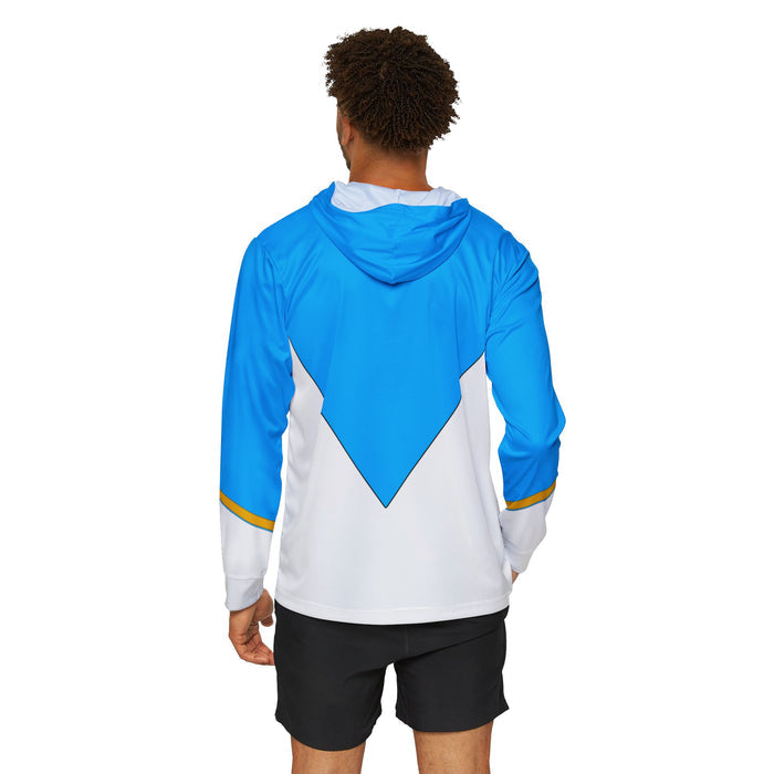Jetman Blue Swallow Hoodie (Full Print) Lightweight, Breathable, workout, pull over, fitness Hoodie Super Sentai Custom