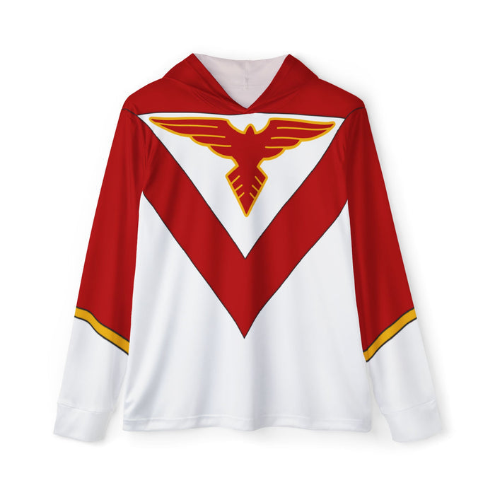 Jetman Red Hawk Hoodie (Full Print) Lightweight, Breathable, workout, pull over, fitness Hoodie Super Sentai Custom