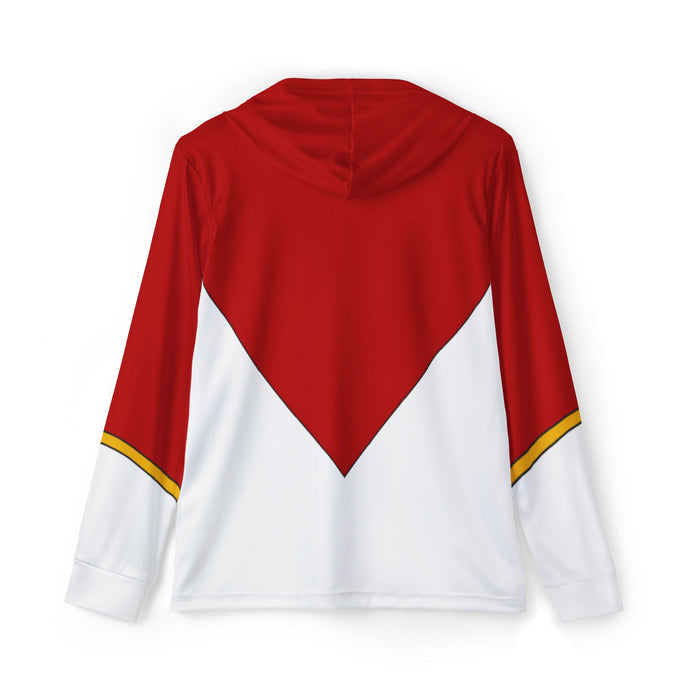 Jetman Red Hawk Hoodie (Full Print) Lightweight, Breathable, workout, pull over, fitness Hoodie Super Sentai Custom