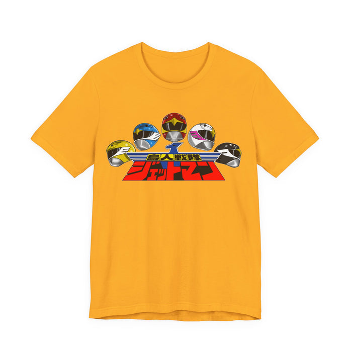 Jetman Team Tee Super Sentai T Shirt Custom Graphic Art Cosplay Shirts  Retro Vintage 90s