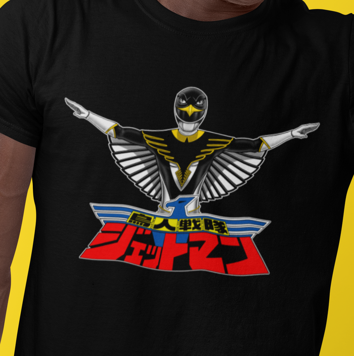 Jetman Tee Condor Tee Super Sentai T Shirt Custom Graphic Art Cosplay Shirts Rangers Retro Vintage 90s