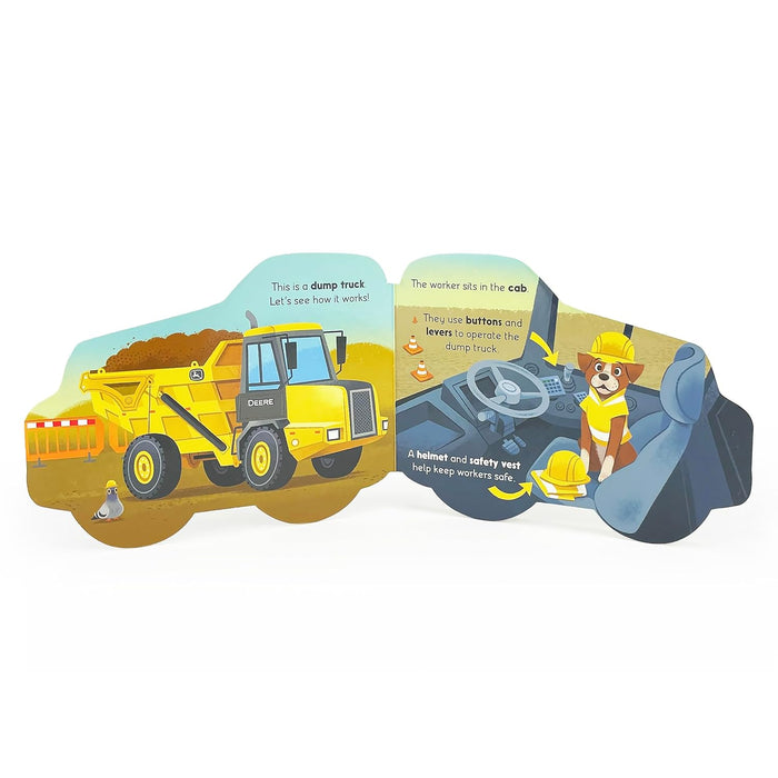 John Deere Kids How Dump Trucks Work Board Book