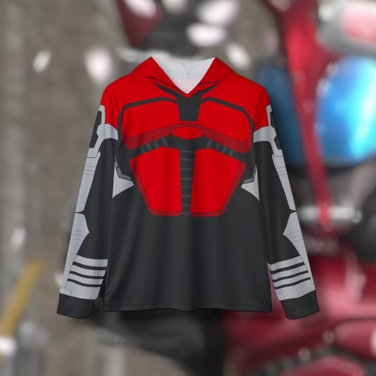 Super Sentai Inspired Kamen Rider Kabuto costume hoodie