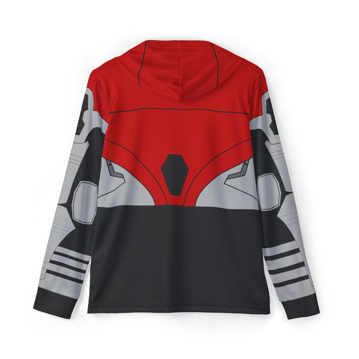 Kabuto Kamen Rider Hoodie (Full Print) Lightweight, Breathable, workout, pull over, fitness, Super Sentai Custom