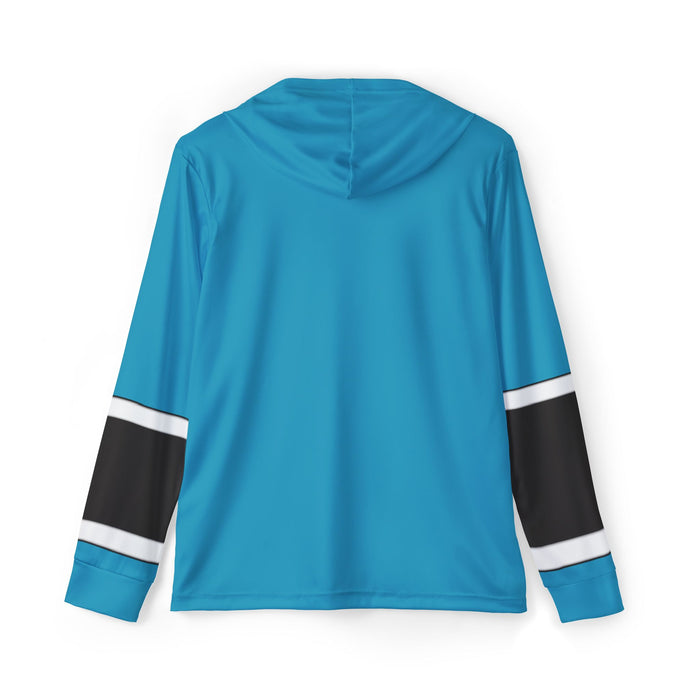 Kakuranger Ninja Blue Hoodie (Full Print) Lightweight, Breathable, workout, pull over, fitness Hoodie Super Sentai Custom