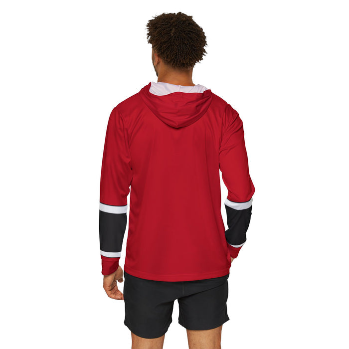 Kakuranger Ninja Red Hoodie (Full Print) Lightweight, Breathable, workout, pull over, fitness Hoodie Super Sentai Custom