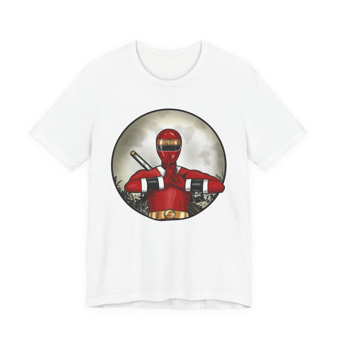 Kakuranger Red Super Sentai T Shirt Custom Graphic Art Cosplay Shirts Rangers Retro Vintage 90s Tee
