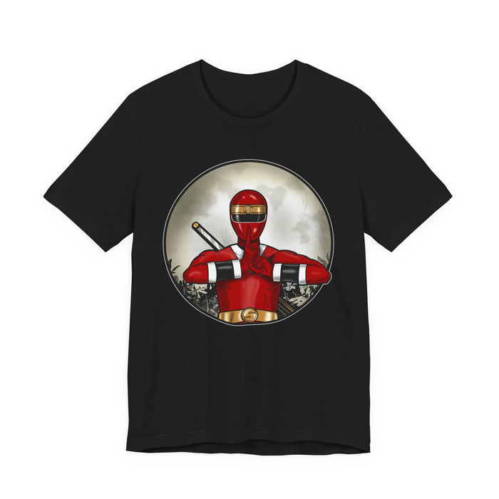 Kakuranger Red Super Sentai T Shirt Custom Graphic Art Cosplay Shirts Rangers Retro Vintage 90s Tee