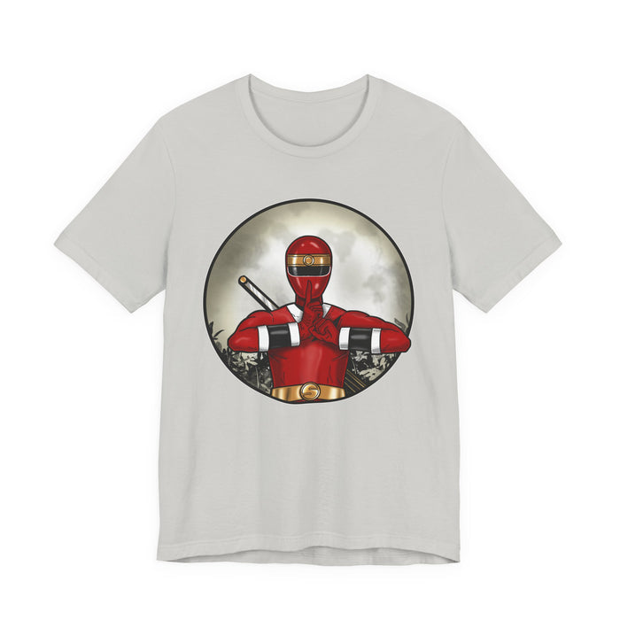 Kakuranger Red Super Sentai T Shirt Custom Graphic Art Cosplay Shirts Rangers Retro Vintage 90s Tee