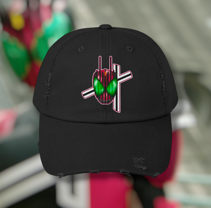 Kamen Rider Decade Distressed Hat Super Sentai T Shirt Custom Graphic Art Cosplay Shirts Rangers Retro Vintage 90s