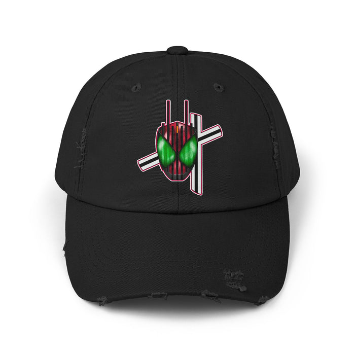 Kamen Rider Decade Distressed Hat Super Sentai T Shirt Custom Graphic Art Cosplay Shirts Rangers Retro Vintage 90s