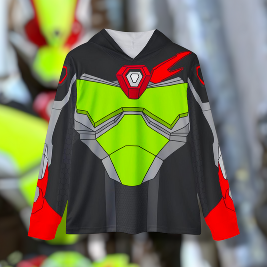 Kamen Rider Zero Two Hoodie (Full Print) Lightweight, Breathable, workout, pull over, fitness Hoodie Super Sentai Custom