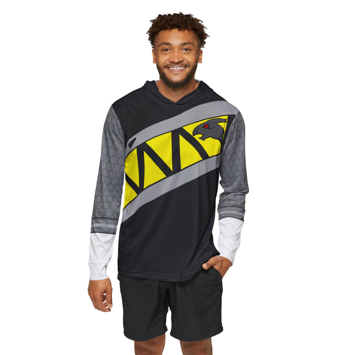 Kyoryuger Black Hoodie (Full Print) Lightweight, Breathable, workout, pull over, fitness Hoodie Super Sentai Custom